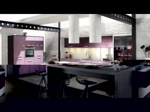 Дизайн фиолетовой и сиреневой кухни:33 лиловых настроения в интерьере кухни 